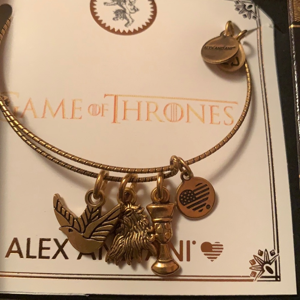Game of Thrones Lannister Alex and Ani Bracelet.